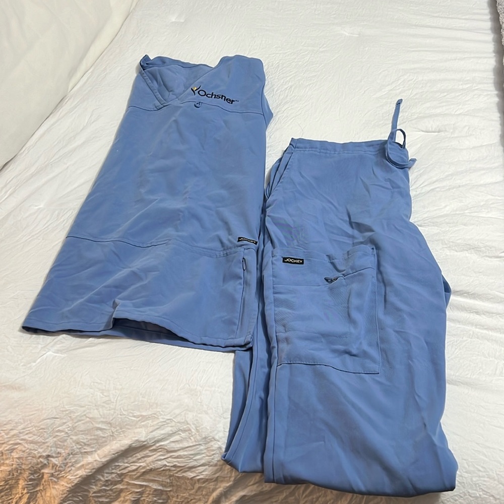Ceil blue scrubs - Ochsner